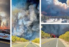 Estados Unidos: controlan el fuego, pero viento lo aviva a cada rato en Nueva York