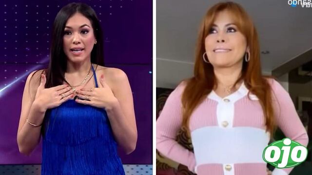 Magaly critica a Jazmín Pinedo por defender a Érika Villalobos y Aldo Miyashiro: “pónganle un tapón”