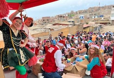 Celebran Navidad a niños de Pachacutec