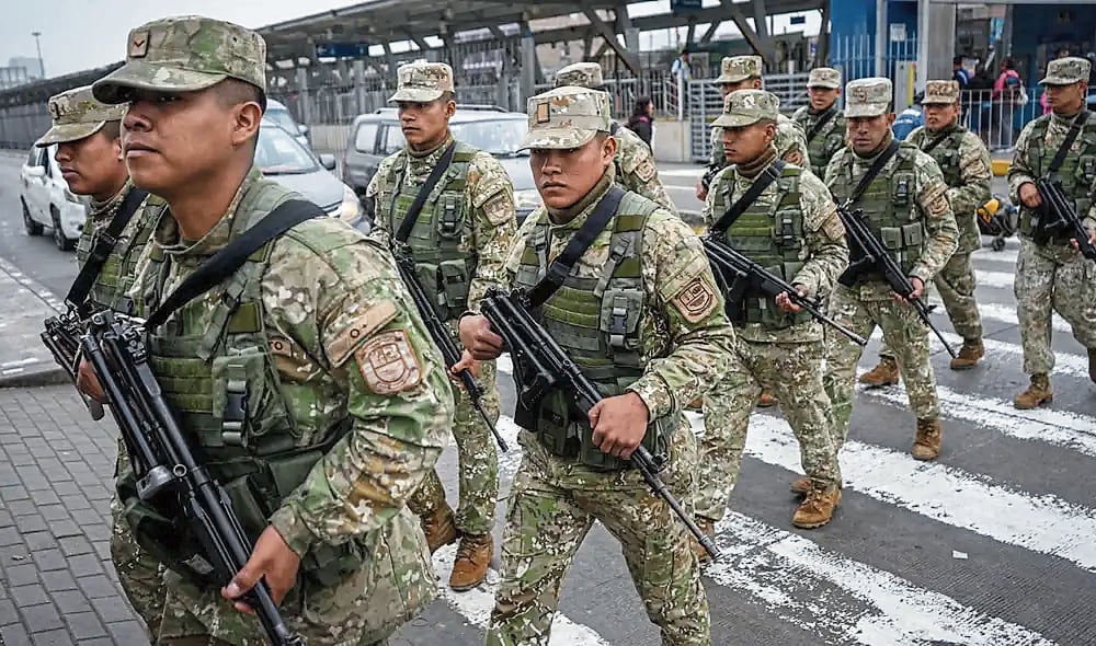 Rol de los militares será mayor en el actual Gobierno, incluso en los penales, destacó el ministro de Defensa, Rafael Belaunde.