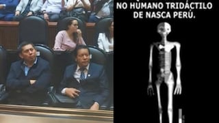 Congresistas se fueron hasta México para ver ‘momias alienígenas’ hechas de papel