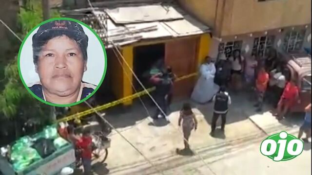 Los Olivos: mujer habría sido apuñalada hasta la muerte por su hijo en su vivienda (VIDEO)