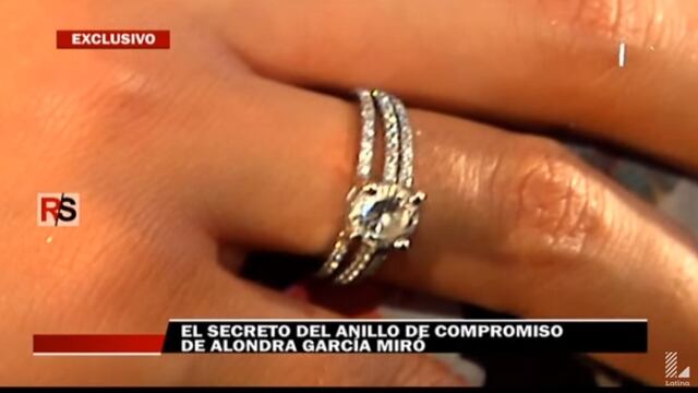 Alondra García Miró: ¿Cuánto costó su anillo de compromiso? [VIDEO]
