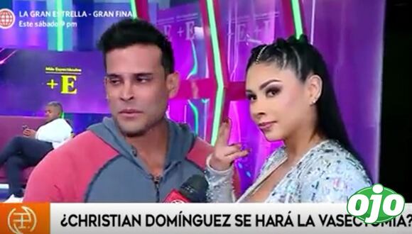 Christian Domínguez y Pamela Franco consideraron como "resuelto" el tema de la separación de Karla Tarazona