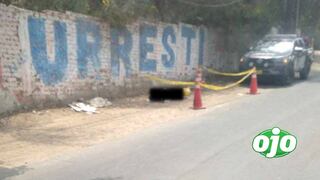 Hallan cadáver cerca del cementerio de Santa Clara en Ate