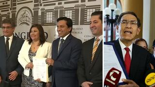 Congresistas de Contigo piden renuncia de presidente Martín Vizcarra | FOTO