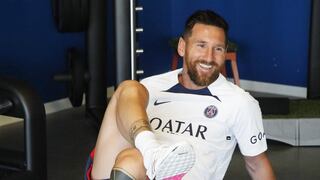 La felicidad de Lionel Messi: así fue su primera sesión de pretemporada con PSG