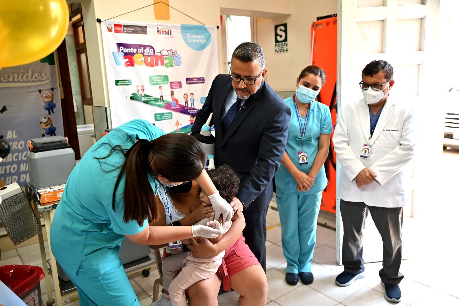 Los niños menores de 5 años son considerados especialmente vulnerables al sarampión.