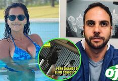 Mónica Sánchez tendría romance con músico argentino Daniel Sacro que es 11 años menor que ella | FOTO