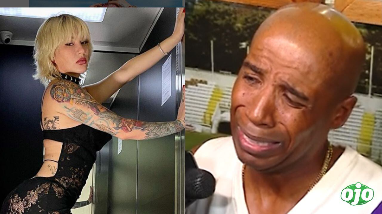 Leslie Shaw cuadra al Cuto Guadalupe | FOTO: Composición OJO