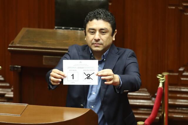 Elecciones para la Mesa Directiva 2023-2024 se desarrolló este miércoles 26 de julio. Los candidatos a la presidencia congresal fueron los congresistas Luis Aragón (Acción Popular) y Alejandro Soto (Alianza para el Progreso). (Foto: GEC)