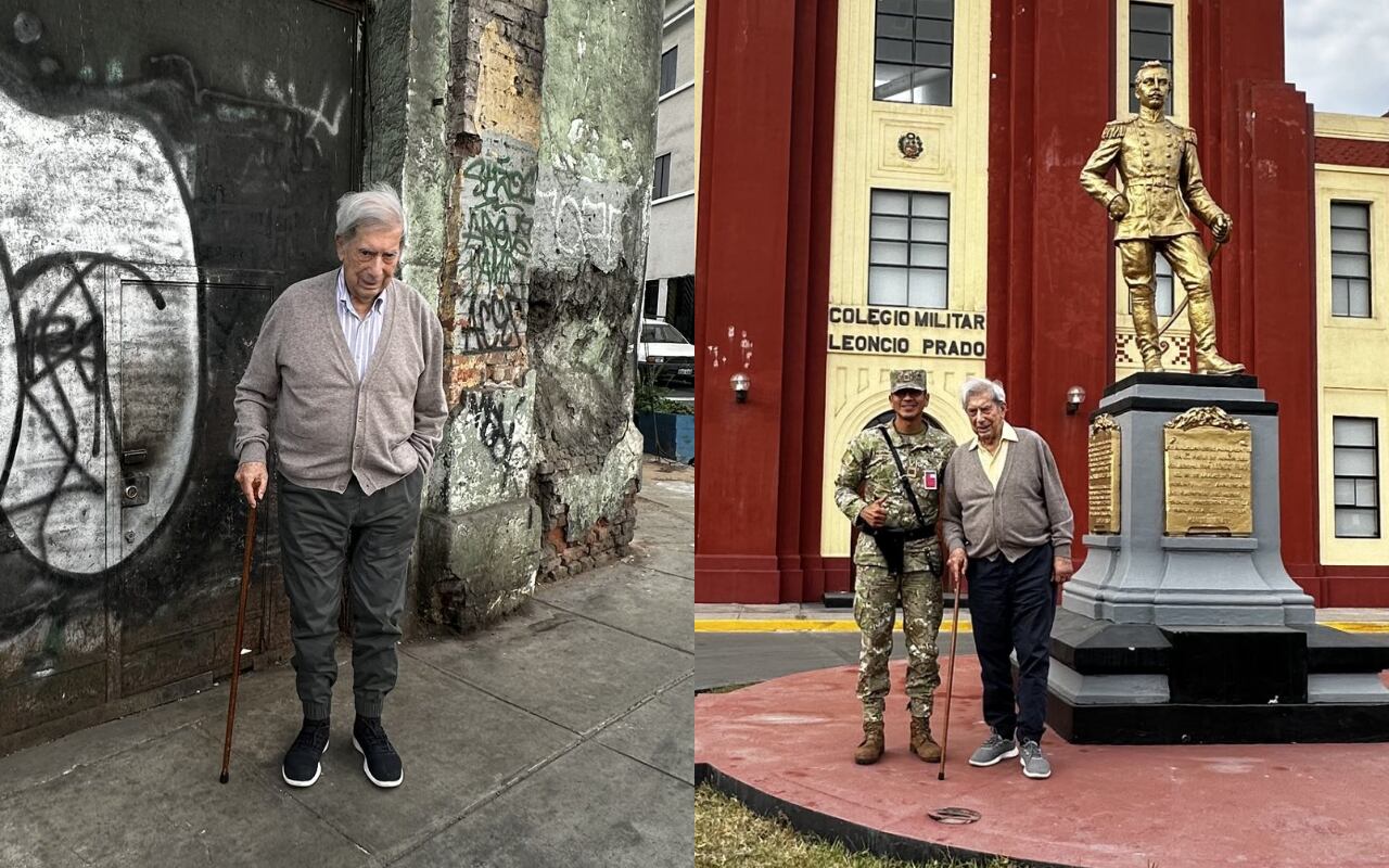 Mario Vargas Llosa y sus últimos recorridos por la Lima que le inspiró en muchas de sus obras | Foto: X (@AlvaroVargasLl)