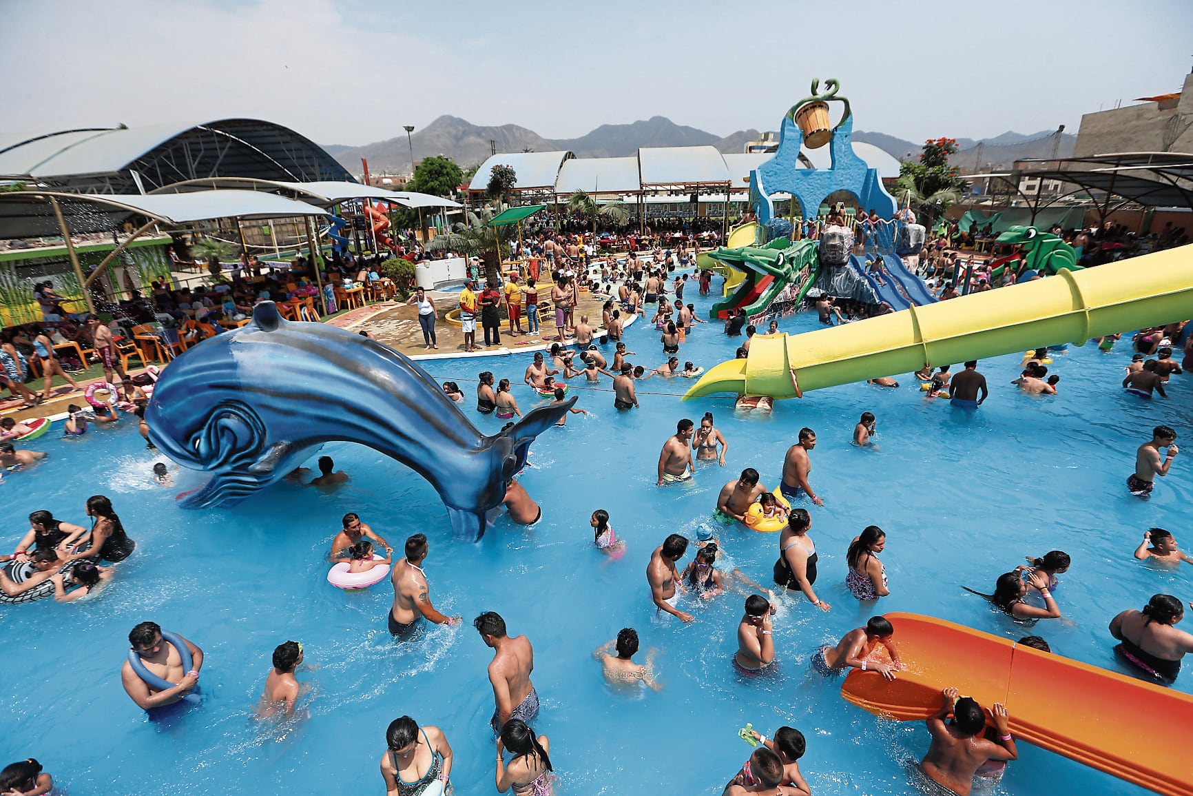 Complejos recreativos son visitados cada vez por más personas. Foto Grupo El Comercio.