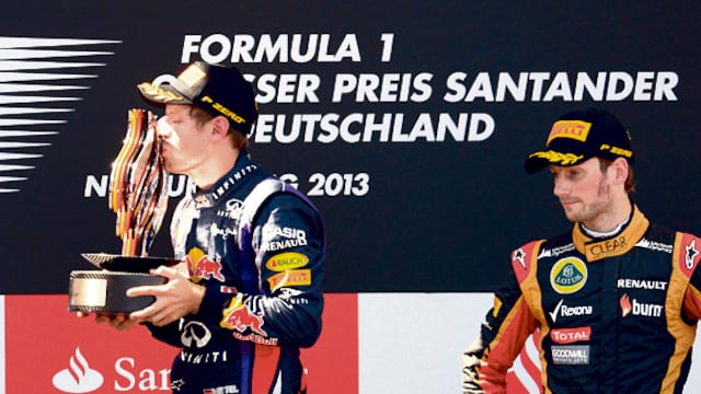 Vettel vence en GP alemán