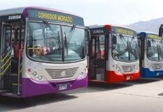 MTC: Se continuará con el servicio de los corredores complementarios en Lima y Callao