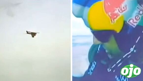 Ojo - Piruetas en avión