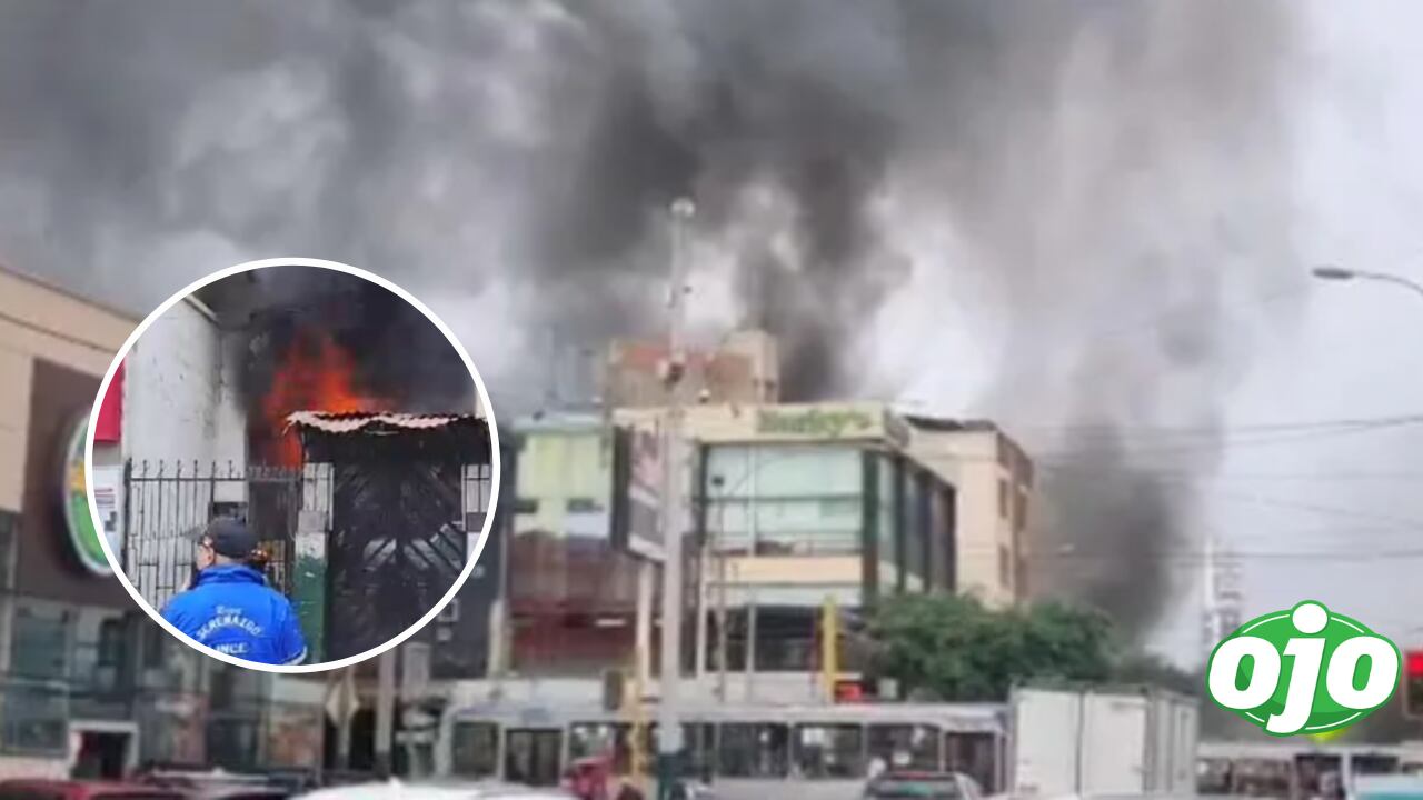 Incendio de gran magnitud se desató en Lince.
