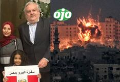 Dramático rescate de una peruana y su hija en medio de bombardeos en la Franja de Gaza