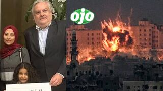 Dramático rescate de una peruana y su hija en medio de bombardeos en la Franja de Gaza