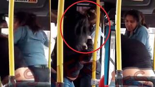 Cobradora del “Chino” y pasajera se jalaron de los pelos por 50 céntimos (VÍDEO)
