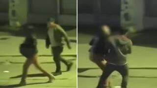 Villa El Salvador: hombre fue intervenido tras agredir a su expareja en la vía pública | VIDEO