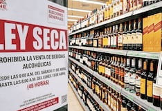 Ley Seca va desde este sábado al lunes posterior a las elecciones regionales y municipales