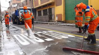 Cercado de Lima: Realizan jornada de limpieza y desinfección en Mirones Alto