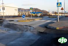 Islandia en peligro: Grieta gigante emite vapor y alarmas de una posible erupción volcánica se disparan (VIDEO)