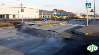 Islandia en peligro: Grieta gigante emite vapor y alarmas de una posible erupción volcánica se disparan (VIDEO)