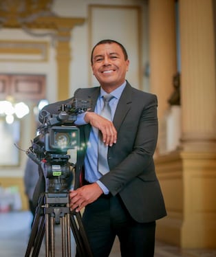 Jimmy Chinchay ama su trabajo y estar frente a cámaras.