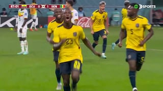 Ecuador se ilusionó: Moisés Caicedo decretó el 1-1 momentáneo ante Senegal | VIDEO