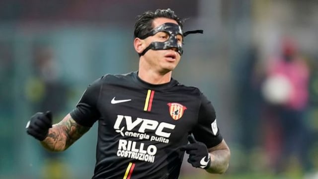 Gianluca Lapadula no figura en la lista de convocados de Benevento para el partido ante Ternana