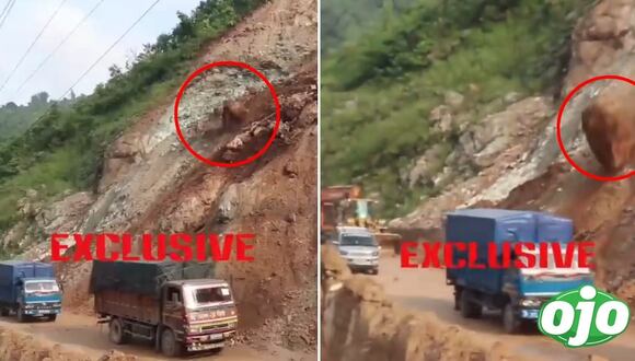 Conductor se salvó de milagro