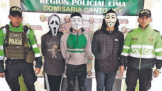 Sujetos robaron con máscaras de Anonymus, son capturados y juran que era una "broma" (VIDEO)