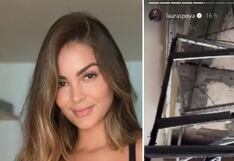 Laura Spoya muestra cómo quedó su vivienda en México tras huracán Otis