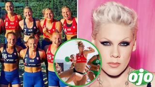 Pink pagará la multa del equipo noruego de balonmano por no competir en bikini 
