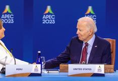 Joe Biden transfiere oficialmente presidencia del foro APEC a Dina Boluarte