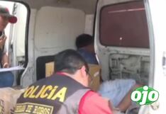 VES: detienen a cinco delincuentes que intentaban robar camión con productos farmacéuticos