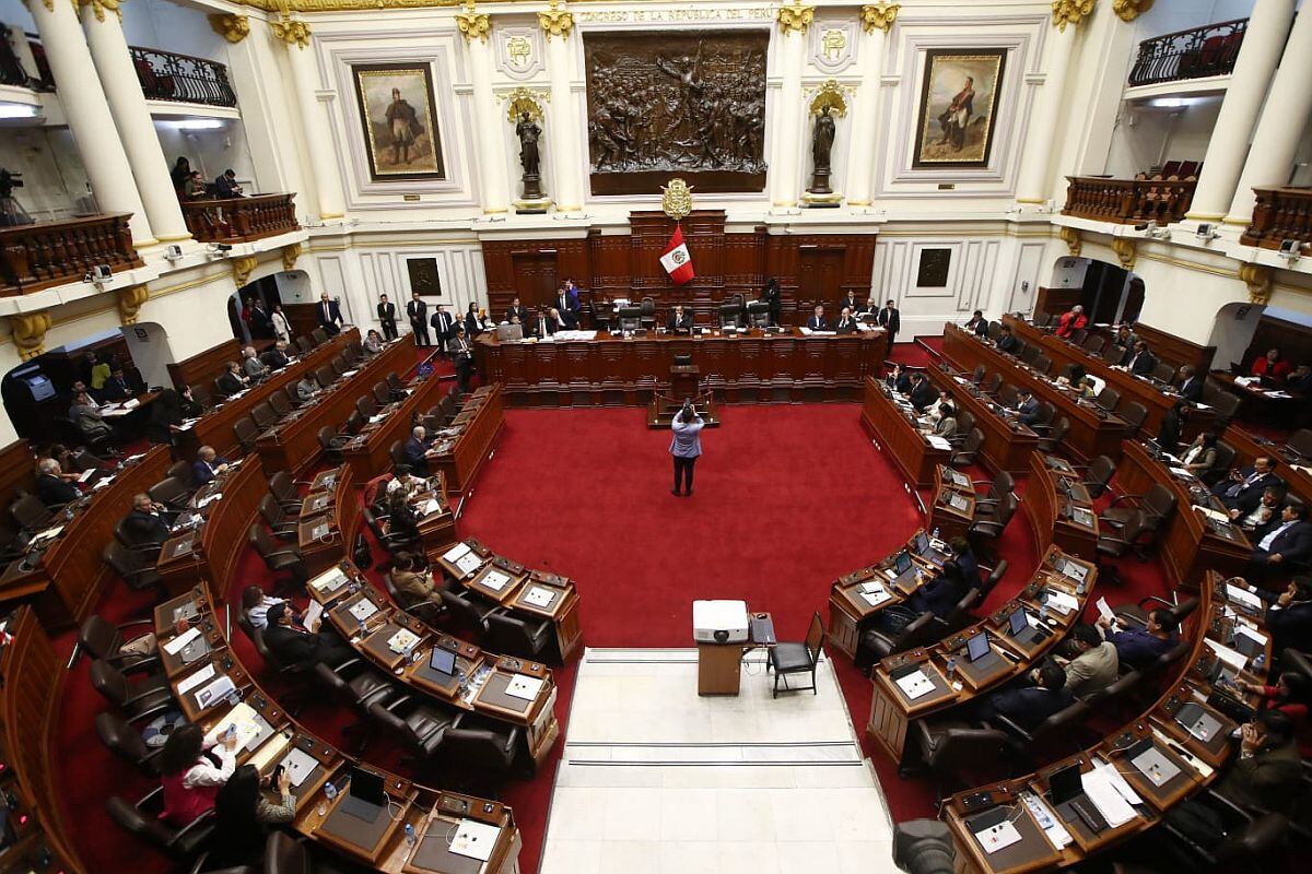 Pleno del Congreso. (Foto: GEC)