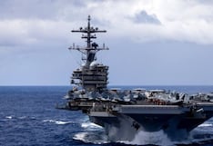 Portaviones de Estados Unidos rodean a Irán