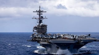 Portaviones de Estados Unidos rodean a Irán
