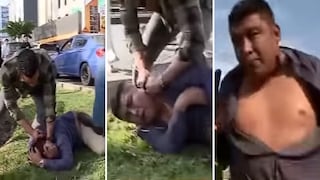 Ratero roba dentro de auto en San Isidro pero dueño lo atrapa y lo golpea (VIDEO)