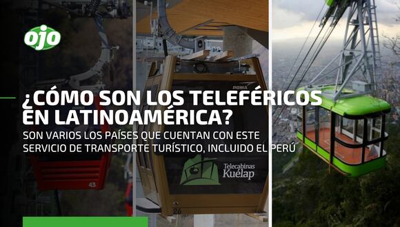 Teleféricos en Latinoamérica: ¿Sabías que tenemos uno de estos transportes en el Perú?