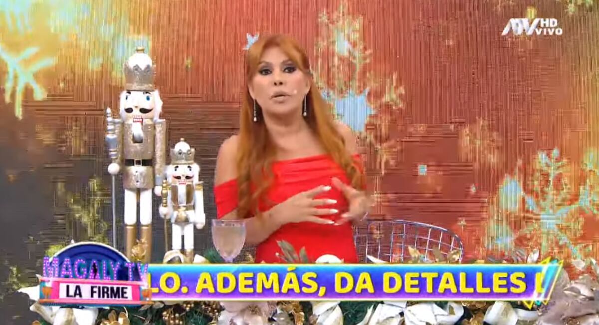 “Tiene una página en TikTok, en Instagram y la gente, muy buena gente, le envía todos los videos”, expresó Magaly Medina.
