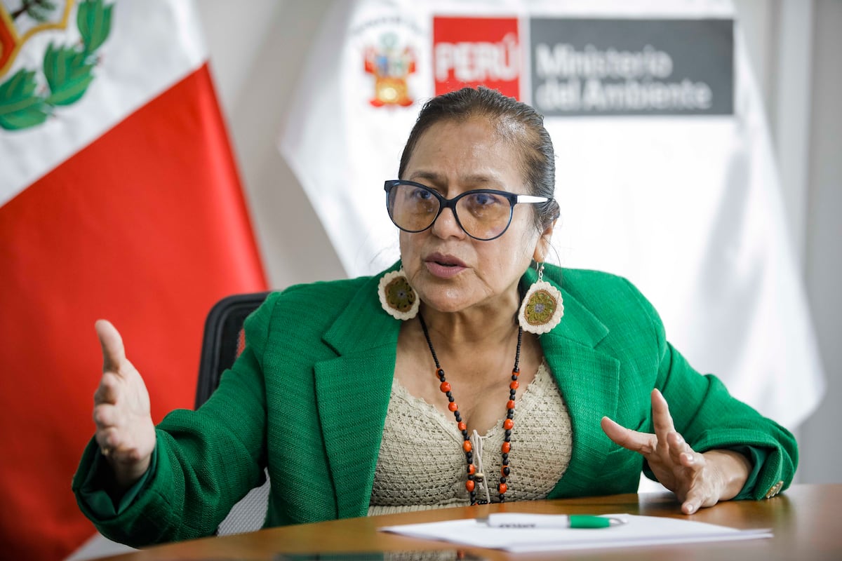 Albina Ruiz sugirió a la fiscal de la Nación que responda a las acusaciones en su contra. (foto: GEC)