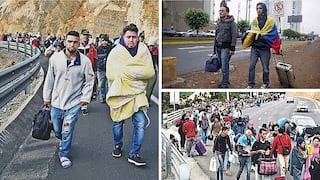 Miles de venezolanos corren contra el tiempo para ingresar al Perú sin pasaporte (FOTOS)