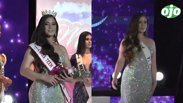 Kyara Villanella no logró quedar en el top 3 y Miss Cuba se llevó la corona del Miss Teen Universe 2023