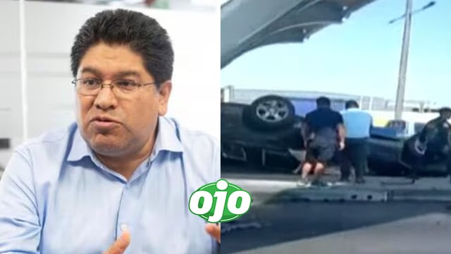 Alcalde de Puente Piedra habría fugado tras choque en la Panamericana Norte