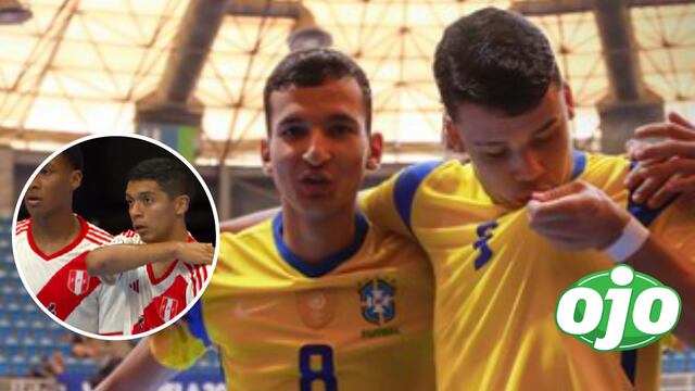 Brasil golea a Perú 15-0 en el Sudamericano Sub 20 de Futsal y segura su pase a semifinales