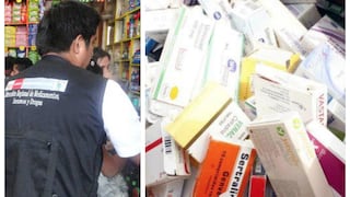 Decomisan medicamentos adulterados y vencidos en mercado de Belén